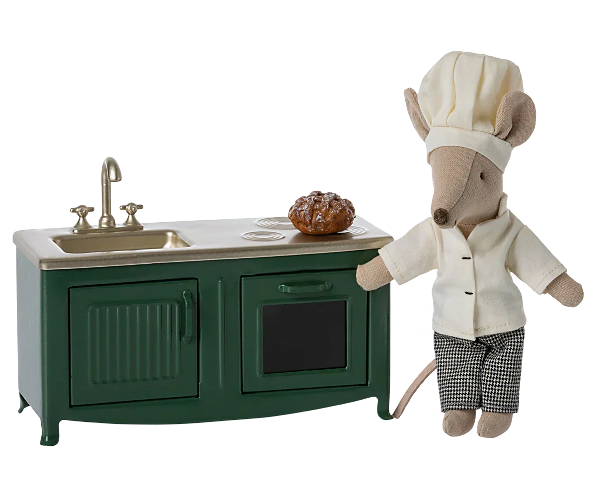 Maileg Kitchen, Mouse - Dark Green