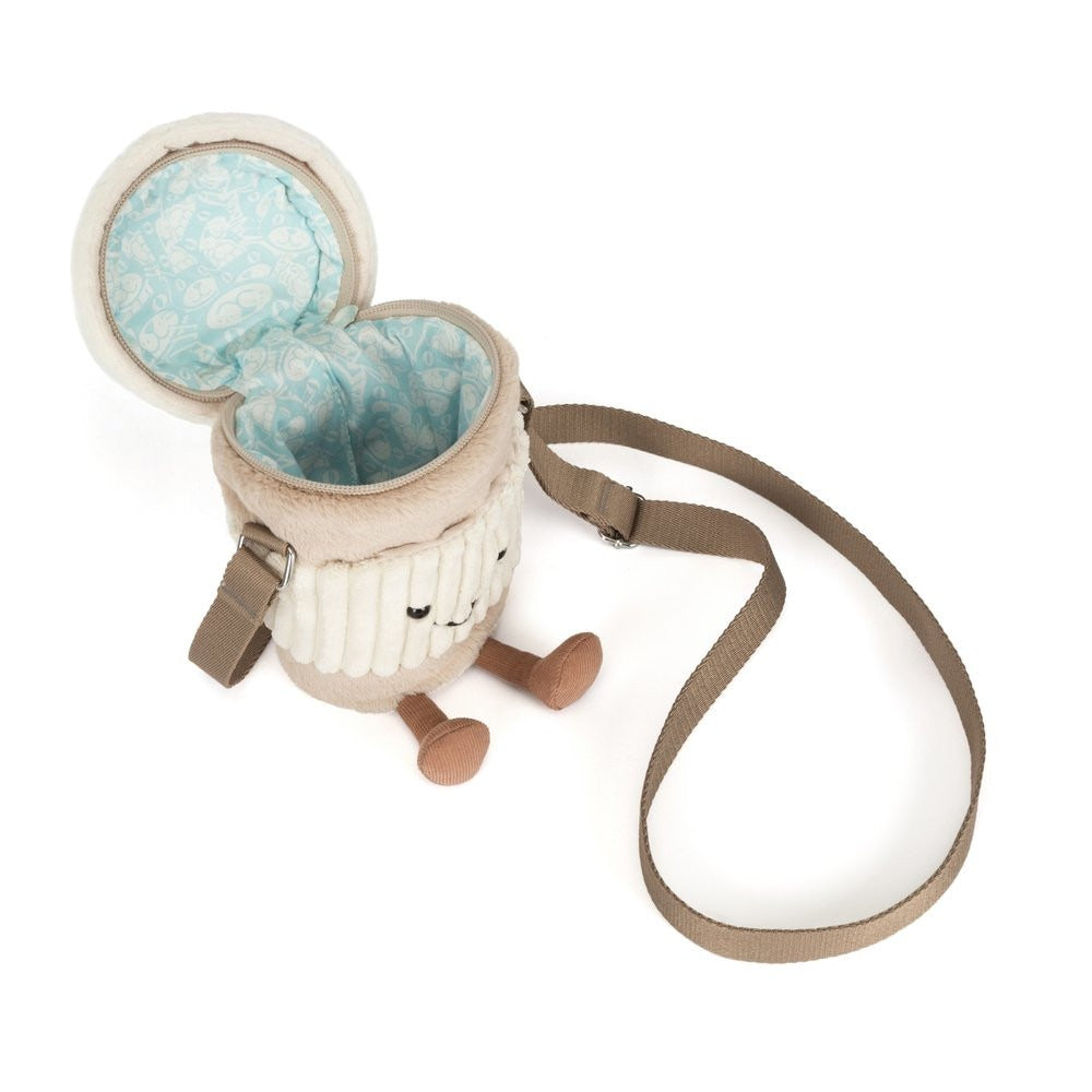 Amuseables Perkle Coffee Shoulder Bag