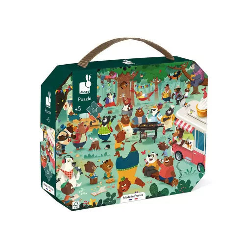 Janod Puzzle Family Bears - 54 PCS